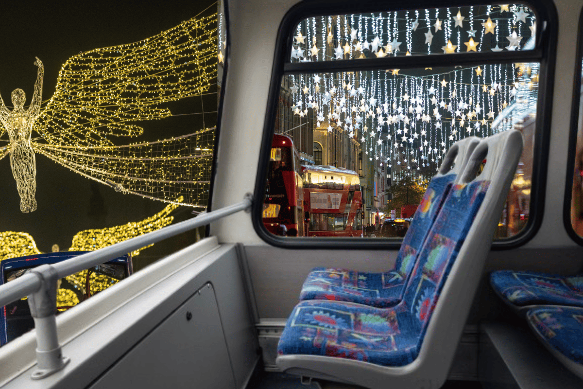 3 London Christmas lights bus tours to check out this festive season